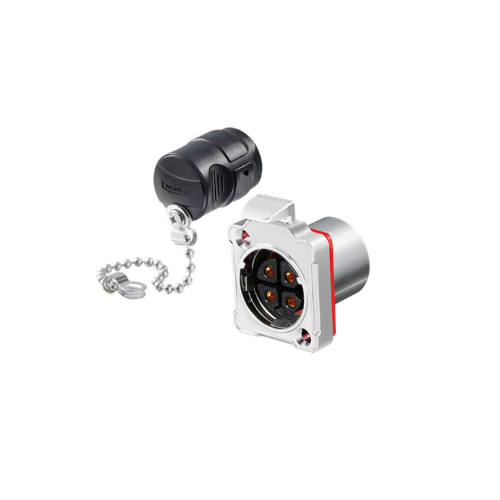 [BD-24-J04SX-03-201] CONECTOR JACK 4 PINES METAL CNLINKO