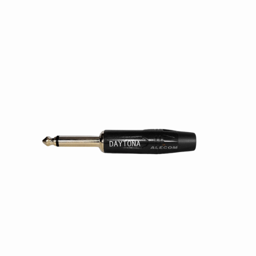 [DP6.3NT7-BK] CONECTOR MONORAL 6.3MM NEGRO DAYTONA