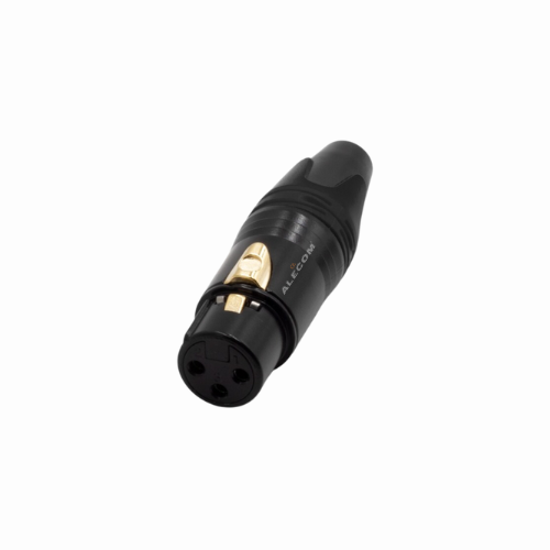 [DNC3FX-BK] CONECTOR XRL 3 PIN NEGRO DAYTONA