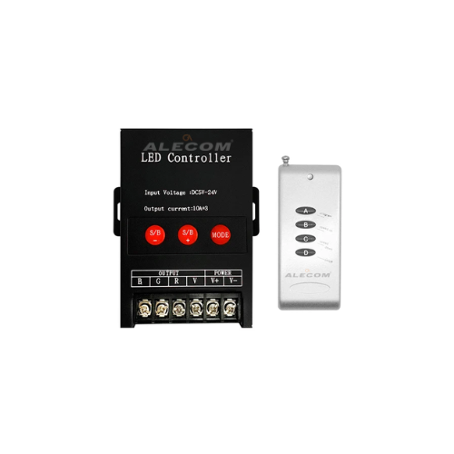 [DC5-24V-30A-IR24T1] CONTROL DE LED RGB NEGRO CON CONTROL