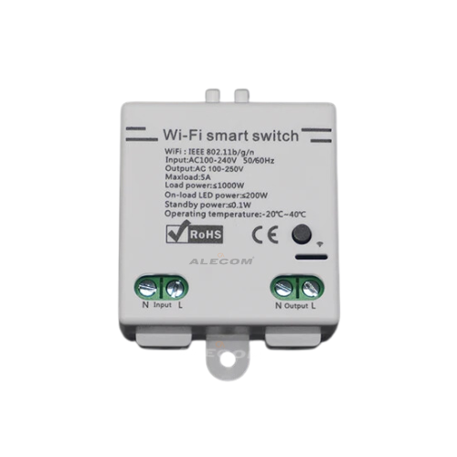 [CW-001] INTERRUPTOR INTELIGENTE WIFI 1000W-5A CW001