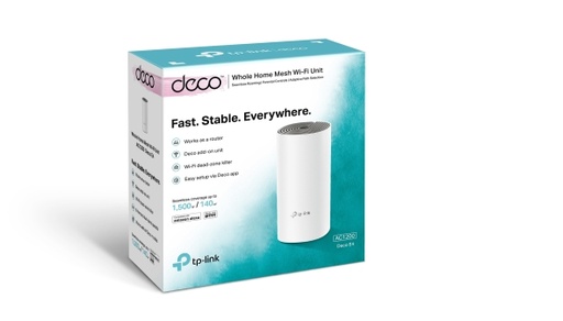 [DECO E4-1] DECO E4-1 TP-LINK MESH AC1200 DECO E4 PACK 1