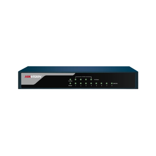 [DS-3E0108P-E] DS-3E0108P-E SWITCH POE 8 PUERTOS 10/100 POE MBPS 30W, HIKVISION
