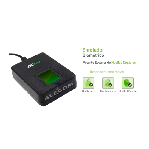 [ZK-9500] ENROLADOR Y LECTOR DE HUELLA DIGITAL USB ZKTECO