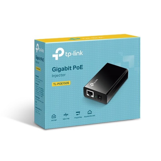 [TL-POE150S] INYECTOR POE 12VDC / 5VDC TP-LINK