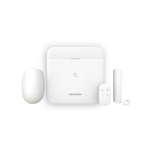 [DS-PWA48-KIT-WB] KIT ALARMA WIFI 48 ZONAS. INCLUYE PANEL, PIR, MAGN Y PULSADOR HIKVISION