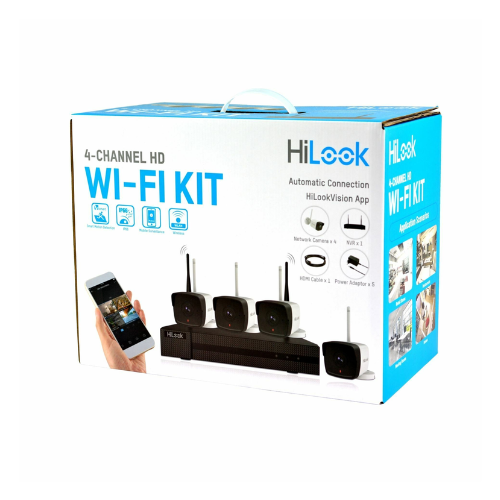 [IK-4142B-MH/W] KIT CAMARA WIFI 2MP  4 CANALES HILOOK