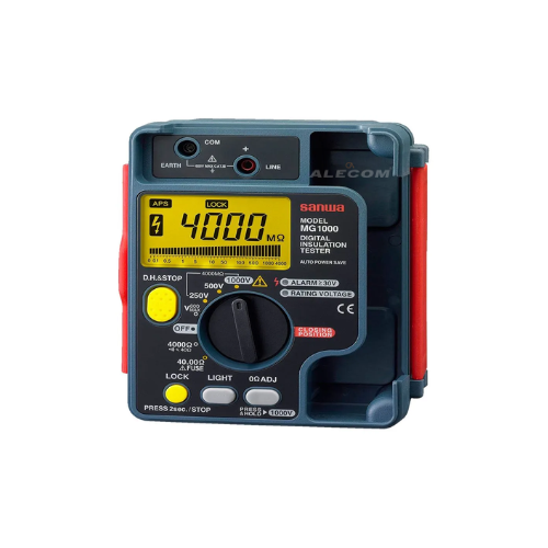 [MG1000] MEGOMETRO DIGITAL CON DATA HOLD 250V/500V/1000V SANWA 