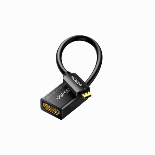 [20134] ADAPTADOR MICRO HDMI A HDMI ALTA VELOCIDAD 4K@60HZ UGREEN