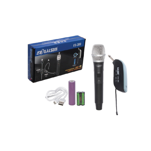 [MES-380B] MICROFONO INALAMBRICO DE SOLAFA UHF EALSEM