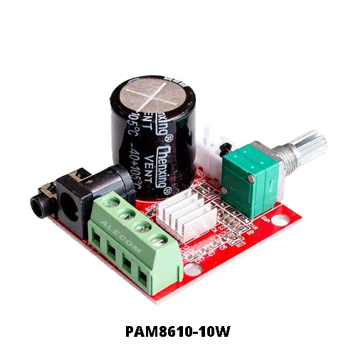 [PAM8610-10W] MODULO AMPLIFICADOR DE 10W-12V