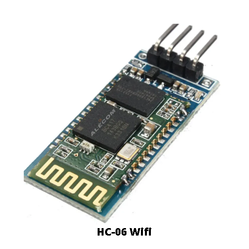 [HC-06] MODULO BLUETOOTH (ESCLAVO) 4 PIN DIP P/ARDUINO (KZY-3373)
