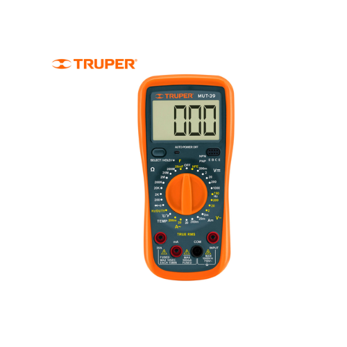 [10402] MULTIMETRO DIGITAL PROFESIONAL MUT-39 TRUPER