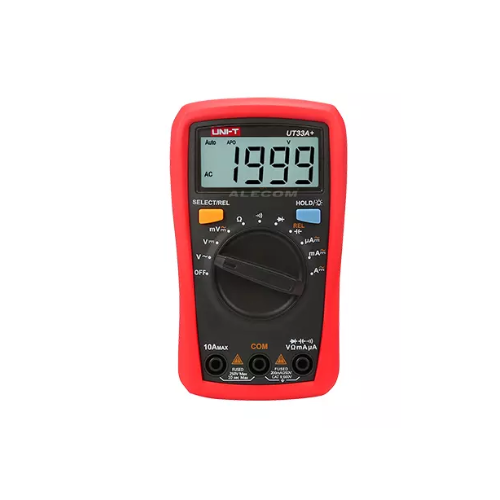 MULTIMETRO DIGITAL UT-33A+ UNI-T