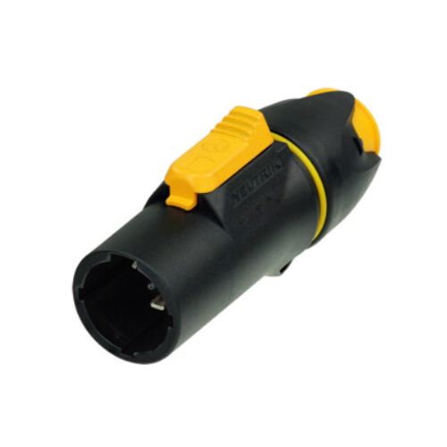 [NAC3MX-W] CONECTOR POWER CONN ALIMENTACION 20A NEGRO-AMARILLO