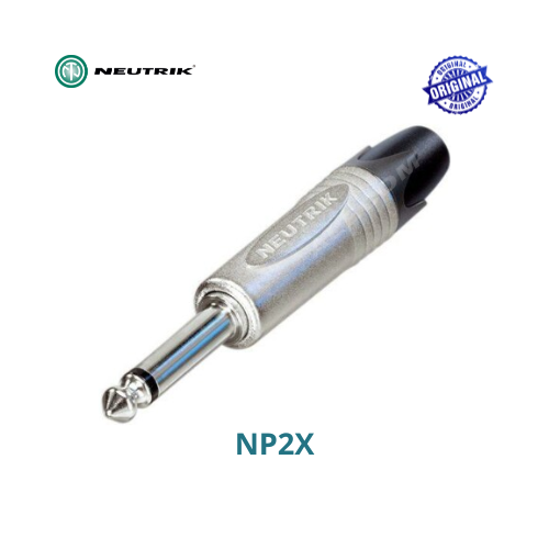 [NP2X] PLUG MONO 6.3MM ORIGINAL NEUTRIK 