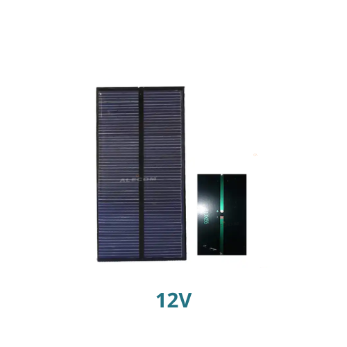 [PL-12V(AK110X55-1MM)] PANEL SOLAR 12V 110X55MM P/EXPERIMENTOS OPALUX