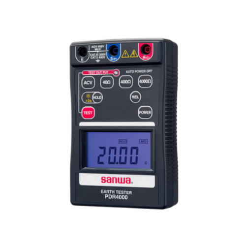[PDR4000] PDR4000 TELUROMETRO DIGITAL 4000 Ohm SANWA