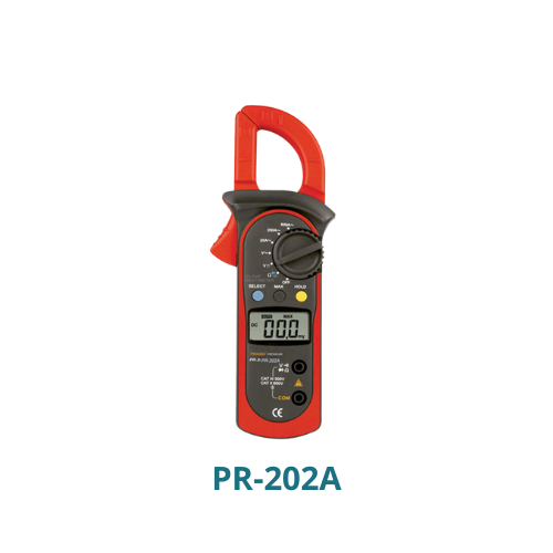 [PR-202A] PINZA AMPERIMETRICA DIGITAL AC PRASEK PREMIUM