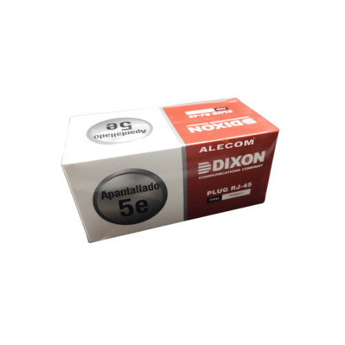 [PRS8850-F-CN] PLUG RJ-45 CAT5E APANTALLADO CJAX100PCS DIXON