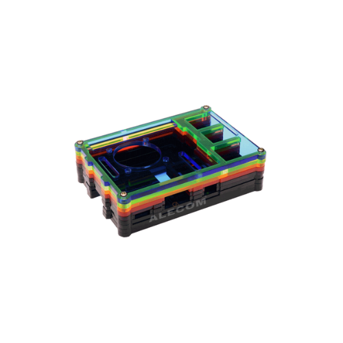 [RASP-9COL] CAJA DE ACRILICO DE 9 COLORES P/ RASPBERRY                                                                                                                                