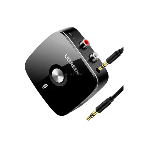 [40759] RECEPTOR DE AUDIO INALÁMBRICO BLUETOOTH CON ADAPTADOR DE 3.5 MM/2 RCA UGREEN