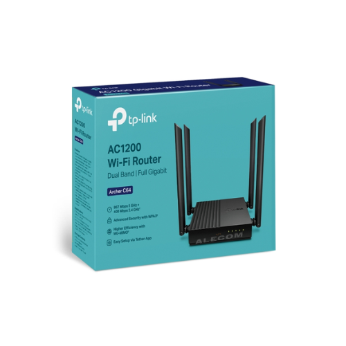 [ARCHER C64] ROUTER DOBLE BANDA WI-FI AC1200 MU-MIMO TP-LINK