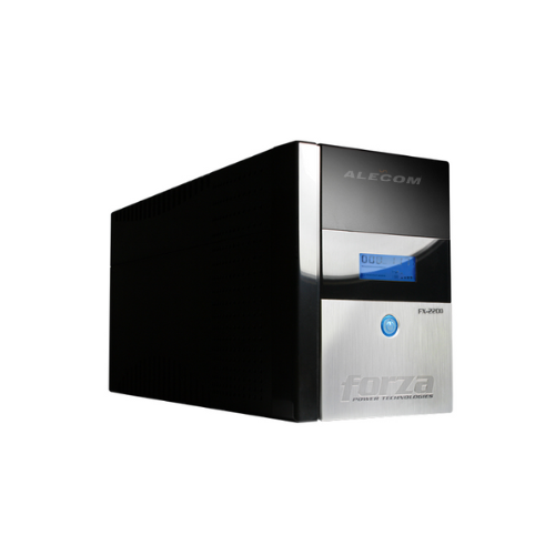 [FX-2200LCD-U] SMART UPS 2.2KVA DE 8 TOMAS POTENCIA PICO 1200W 220V FORZA