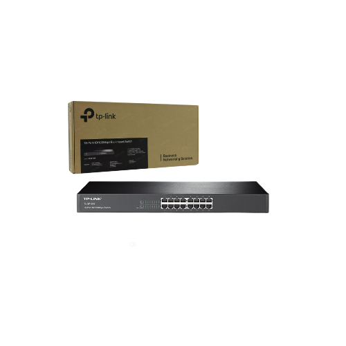 [TL-SF1016] SWITCH 16 PUERTOS 10/100 MBPS P/RACK 19 TP-LINK