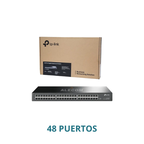 [TL-SG1048] SWITCH 48P 10/100/1000GB MBPS RACK 19" METAL TP-LINK