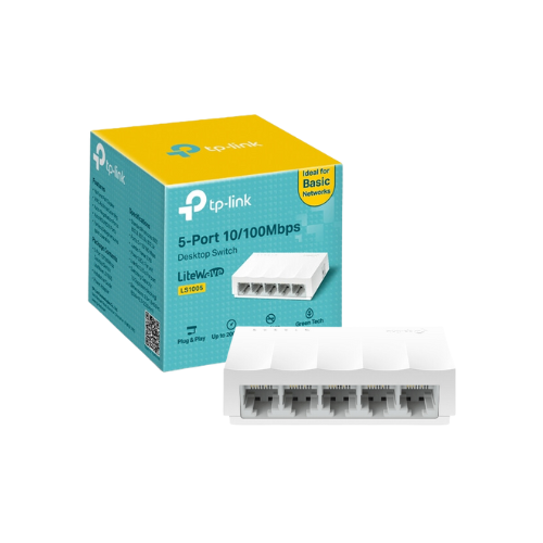 [LS1005] SWITCH 5 PUERTOS F.E / PLÁSTICO / LITEWAVE TP-LINK