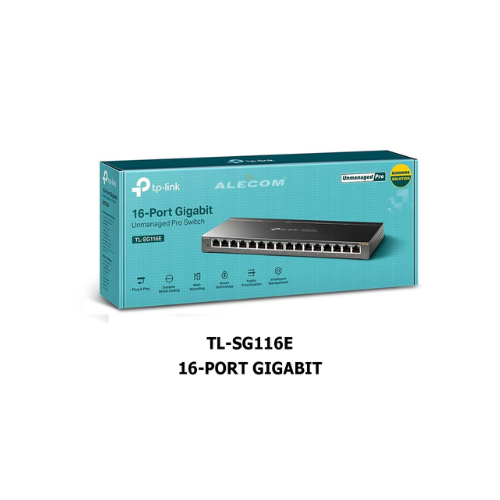 [TL-SG116E] SWITCH EASY SMART 16P GB TP-LINK