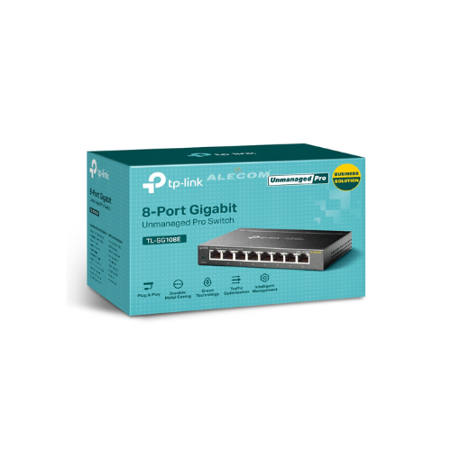 [TL-SG108E] SWITCH EASY SMART 8P GB MBPS METAL TP-LINK