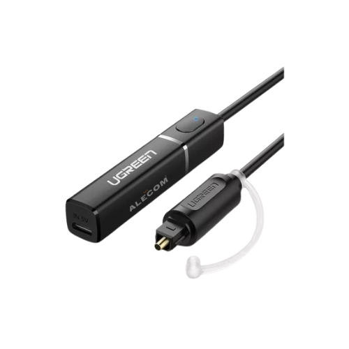 [50213] TRANSMISOR BLUETOOTH INTERFAZ DE FIBRA ÓPTICA SONIDO HIFI UGREEN