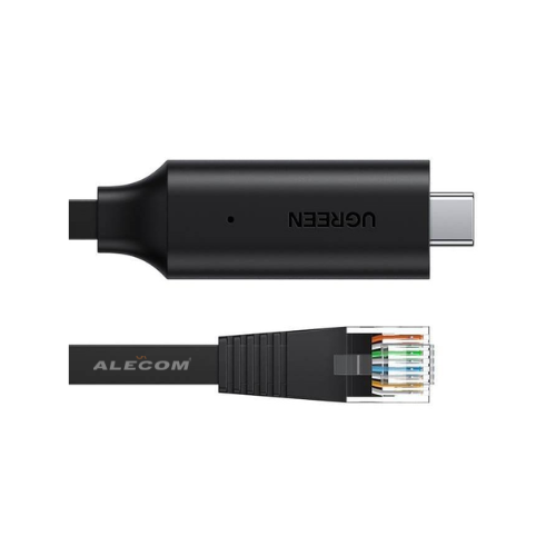 [80186] CABLE CONSOLA USB-C A RJ-45 1.5 M UGREEN
