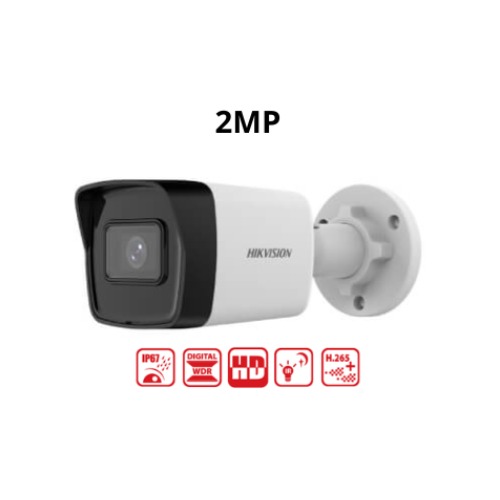 [DS-2CD1023G2-I] CAMARA TUBO IP 2MP CON IR PARA EXTERIOR (2) HIKVISION