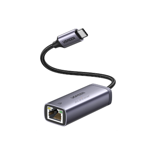 [40322] ADAPTADOR USB-C3.1 A ETHERNET 10/100/1000MBPS C/ALUMINIO CM483 UGREEN
