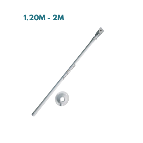 [ALE-EXR] SOPORTE RECTO P/CAMARA DE 1.2M-2M EXTENDIBLE BRA-EXR
