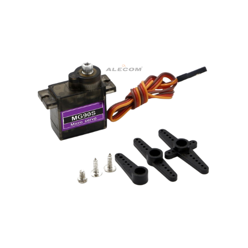 [MG90S-MET] SERVOMOTOR 2.2KG 180 GRADOS TOWERPRO CON ENGRANAJES DE METAL