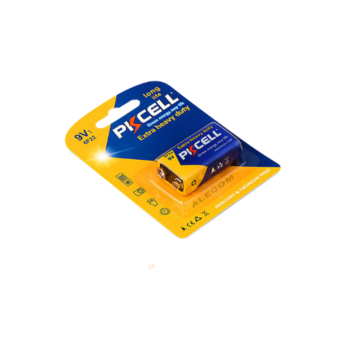 [6F22-1B] BATERIA EXTRA HEAVY DUTY (ZN-C) 9V C/BLISTER