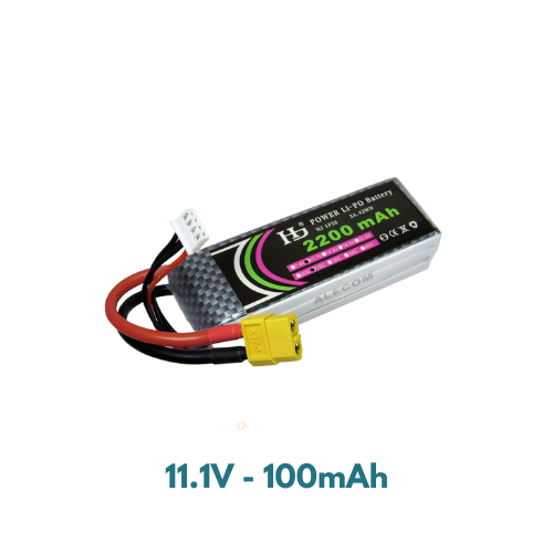 [LIPO-11V1-2200HJ] BATERIA LIPO RECARGABLE HJ 11.1V 2200MAH 25C 3S