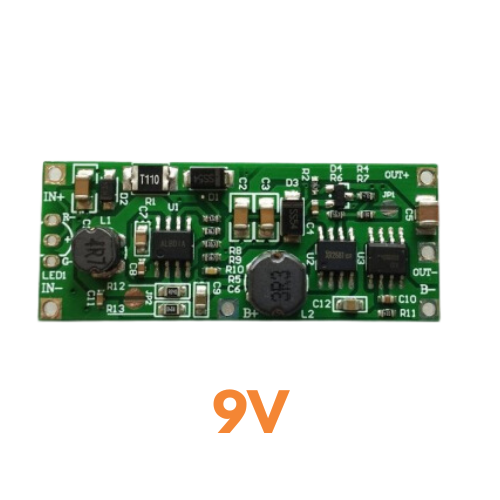 [AL-3705] MODULO ELEVADOR DE CARGA 9V P/BATERÍA DE LITIO 18650 UPS
