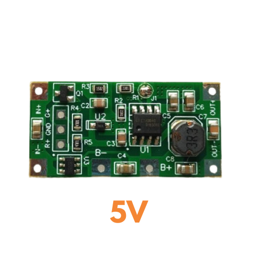 [AL-3704] MODULO ELEVADOR DE CARGA 5V P/BATERÍA DE LITIO 18650 UPS