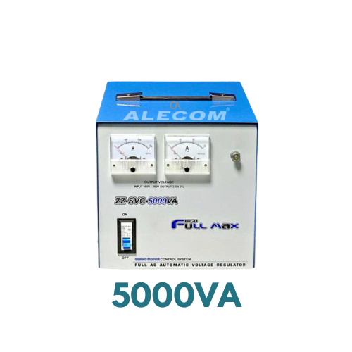 [SVC-5000VA] ESTABILIZADOR DE VOLTAJE AUTOMATICO SERVOMOTOR 5000VA FULL MAX