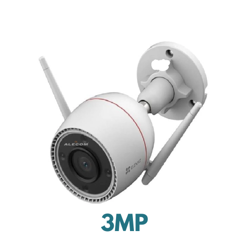 [CS-H3C-R100-1K3WKFL] CAMARA IP EXT 3MP WIFI 2.4GHZ LENTE 2.8MM EZVIZ