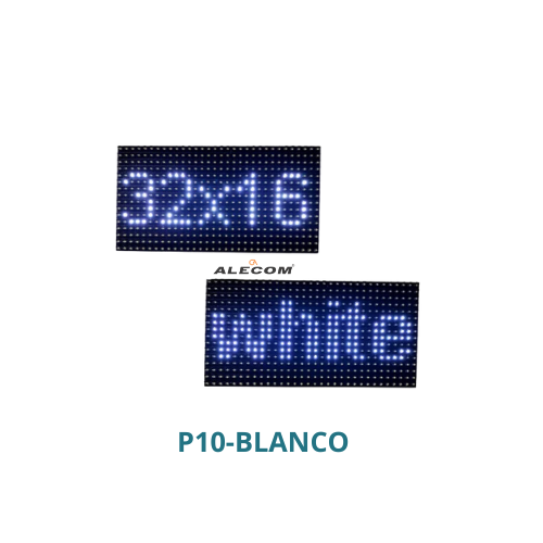 [P10-BLANCO-EXT] MODULO LED P10 EXTERIOR 32X16 BLANCO