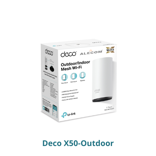 [DECO X50-OUTDOOR] DECO X50-AX3000 EXTERIOR Wi-Fi 6 (1-pack) TP-LINK