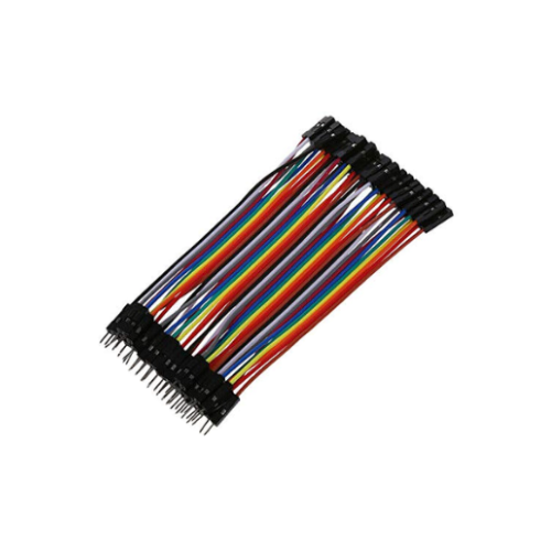 [KZY-0068] CABLE JUMPER DUPONT 1X40 10CM HEMBRA - MACHO (RY10052)