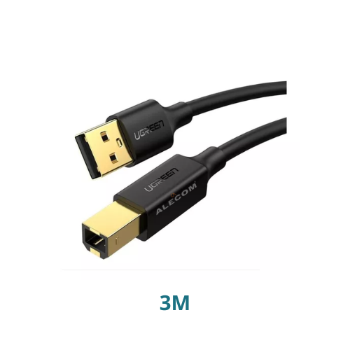 [10351] CABLE DE IMPRESIÓN USB 2.0 AM A BM 3M US135 UGREEN