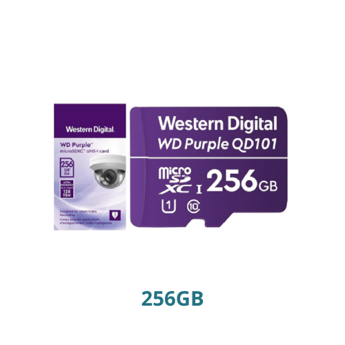 [WDD256G1P0C] MEMORIA MICRO SD P/CAMARAS 256GB PURPLE WD
